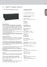 Preview for 5 page of HK Audio Cadis CAD 115 Manual