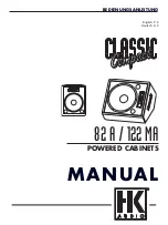 HK Audio CLASSIC Compact 122 A Manual preview