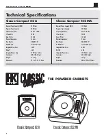 Preview for 8 page of HK Audio CLASSIC Compact 122 A Manual