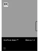 HK Audio CONTOUR ARRAY Manual preview