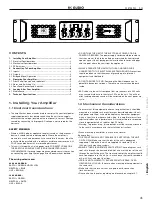 Preview for 3 page of HK Audio CPQ 10 Manual