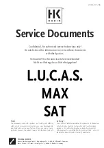 HK Audio L.U.C.A.S. MAX SAT Service Documents preview