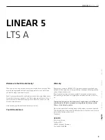 Preview for 3 page of HK Audio LINEAR 5 LTS A Manual