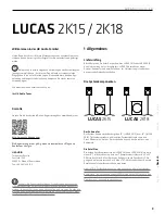 Preview for 9 page of HK Audio LUCAS 2K15 Manual