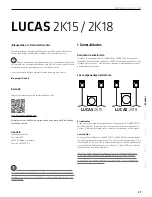 Preview for 27 page of HK Audio LUCAS 2K15 Manual