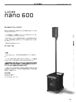 Preview for 43 page of HK Audio Lucas nano 600 Manual