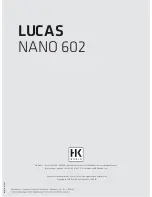 Предварительный просмотр 52 страницы HK Audio LUCAS NANO 602 Manual