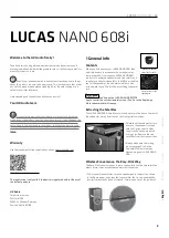 Preview for 3 page of HK Audio lucas nano 608i Manual