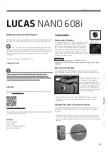 Preview for 27 page of HK Audio lucas nano 608i Manual