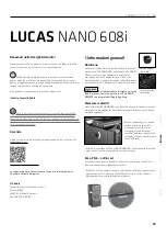 Preview for 39 page of HK Audio lucas nano 608i Manual