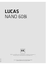 Preview for 72 page of HK Audio lucas nano 608i Manual