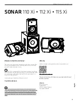 Preview for 3 page of HK Audio SONAR 110 Xi Manual