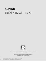 Preview for 11 page of HK Audio SONAR 110 Xi Manual