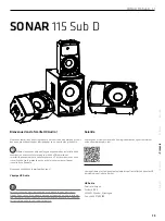 Preview for 15 page of HK Audio SONAR 115 Sub D Manual