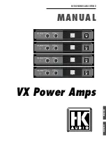 Предварительный просмотр 1 страницы HK Audio VX 2402 Manual