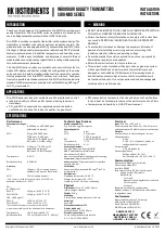 Предварительный просмотр 1 страницы HK Instruments Siro-MOD Series Installation Instructions