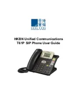 HKBN Unified Communications T61P User Manual preview