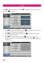 Preview for 22 page of HKC 24C2NB User Manual