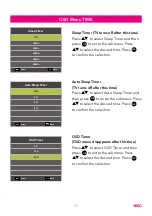 Preview for 25 page of HKC 32F1D User Manual