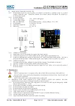 Preview for 10 page of HKC APL-4 Series Installation, Operation & Maintenance Manual