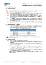 Предварительный просмотр 8 страницы HKC ET Series Installation, Operation & Maintenance Manual