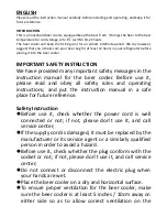 Preview for 2 page of Hkoenig BW1778 Instruction Manual