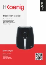 Hkoenig fry800 Instruction Manual preview