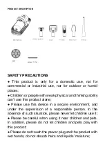 Предварительный просмотр 4 страницы Hkoenig paw400 Instruction Manual