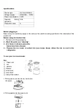 Preview for 5 page of Hkoenig SRB80 Instruction Manual