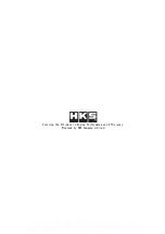 Предварительный просмотр 52 страницы HKS 45003-AK005 Instruction Manual