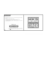 Preview for 14 page of HKS DMR-150D Instruction Manual