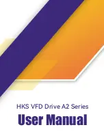 HKS VFD Drive A2 Series User Manual предпросмотр