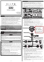 Предварительный просмотр 1 страницы HKS VIITS Instruction Manual