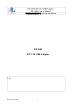 HL-Tech BT-1005 User Manual preview