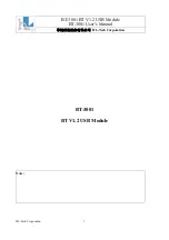 HL-Tech BT-3001 User Manual preview