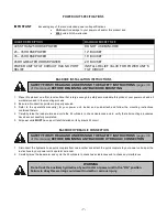 Preview for 9 page of HLA BIG ARM BH600 Operator'S Manual