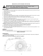 Предварительный просмотр 9 страницы HLA BR Series Operator'S Manual