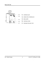 Preview for 8 page of HLF Italian Design 1700 Instruction Manual