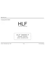 Preview for 138 page of HLF 2600 F Service Manual