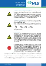 Предварительный просмотр 11 страницы HLU HF R 100-48 R Operating Manual