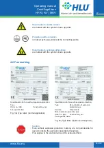 Предварительный просмотр 17 страницы HLU HF R 100-48 R Operating Manual