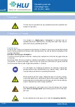 Предварительный просмотр 26 страницы HLU HF R 100-48 R Operating Manual