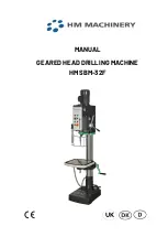 HM Machinery HM SBM-32F Manual preview