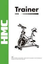 Preview for 1 page of HMC Trainer 5008 Manual