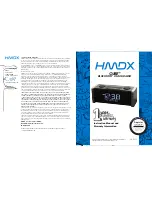 Preview for 1 page of HMDX Cube HX-B440 Instruction Manual And  Warranty Information