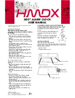 HMDX GEO HX-B070 User Manual preview