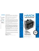 HMDX hx-b320 Instruction Manual preview