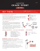 Preview for 1 page of HMDX HX-EP270 User Manual And Warranty Information