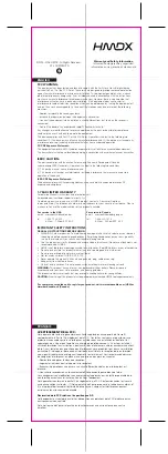 Preview for 9 page of HMDX HX-EP300 Quick Start Manual