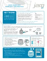 Preview for 1 page of HMDX JAM XT HX-P430 User Manual